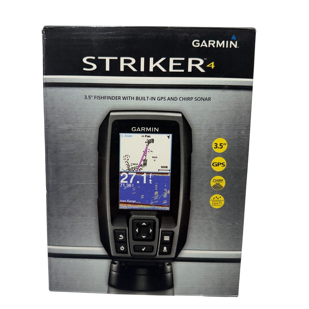 Garmin Striker 4 Fishfinder GPS CHIRP Sonar 010-01550-00